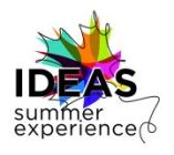 IDEAS Summer Experience - University of Waterloo Logo