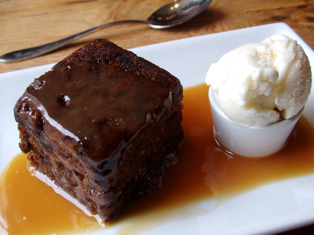 Sticky toffee pudding